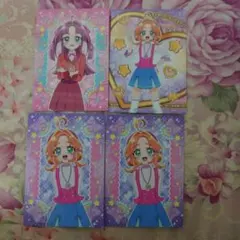 名探偵プリキュア　キラキラトレーディング　小林みくる　明智あんな3枚