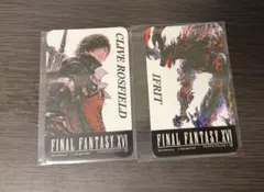 FF16　パセラ　コラボカフェ　トレーディングカード　クライヴ イフリート