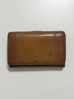 Lauren Ralph Lauren 本革 二つ折り財布 ブラウン レザーのサムネイル