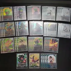 フュージョンワールド　まとめ売り　緑デッキ ドラゴンボールフュージョンワールド 緑 SR以下 デッキセット