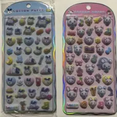 たまごっち コットンパフィーシール 2種セット