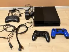 ジャンク品 PlayStation4本体+コントローラー3個+充電スタンド