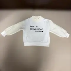 Love Rabby トレーナー ホワイトのサムネイル