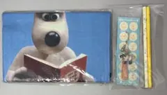 ［貴重］Wallace & Gromit ストラップ　レジャーシート　鉛筆　４点