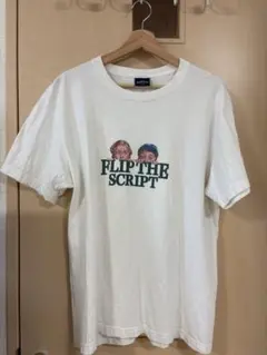 Flip The Script Tシャツ ホワイト Lサイズ　古着tシャツのサムネイル
