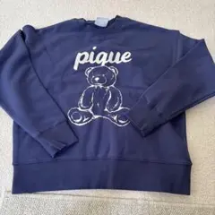 ジェラートピケ　トレーナー　タグ付き