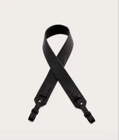 バッグストラップ　レザー製 ブラック