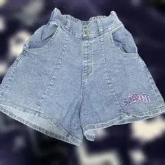 S.JENNI デニム ハーフパンツ