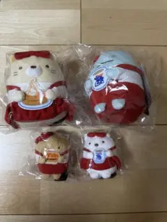 すみっこぐらしコメダ珈琲コラボ　ぬいぐるみセット