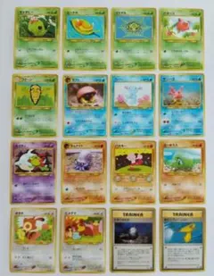 ポケモンカード 旧裏 neo 第2弾「遺跡を超えて...」16枚 まとめ売り