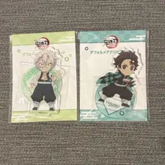鬼滅の刃 劇場版 無限城編 デフォルメアクリルマスコット 不死川実弥 竈門炭治郎のサムネイル