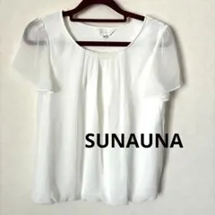 SunaUna ホワイトブラウス サイズ38のサムネイル