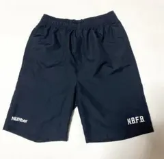 Number ハーフパンツ ブラック Sサイズ サッカー フットサル ランニングのサムネイル