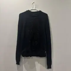 00s rick owens レーヨン カシミヤ デストロイ ニット - メルカリ