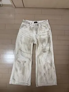 HARE ダメージデニム 白