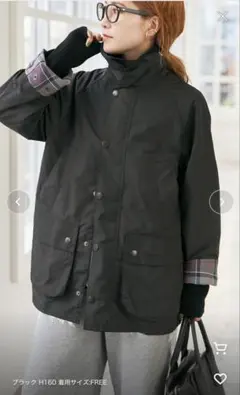 Barbour】別注BURGHLEYフード付Spick&Span - メルカリ