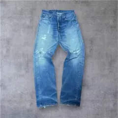 90’s Levi’s 501 USA 553 ストレートデニム ダメージW31