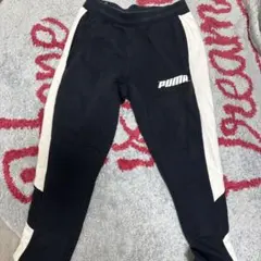 PUMA ジョガーパンツ Lサイズ ブラック/ホワイト