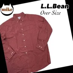 エルエルビーン ボタンダウン コットンチェックシャツ