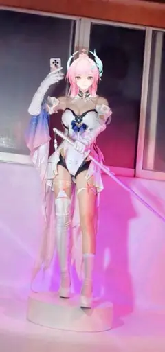 未使用 鳴潮 エイメス ヘッドアクセサリー＆ウィッグ付き コスプレ衣装セット