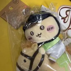 ちいかわ miniso 馬術 マスコット ぬいぐるみ くりまんじゅう