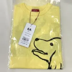新品タグ付き　オジコ　わんこそば　イエロー　長袖Tシャツ 6A