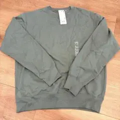 ★新品★ユニクロ スウェットシャツ Ｍ　グリーン