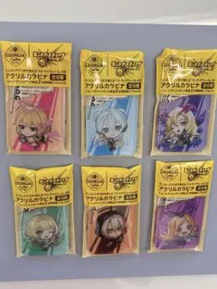 未開封品モンスターストライク　モンスト　アクリルカラナビ全6種コンプリートセットのサムネイル