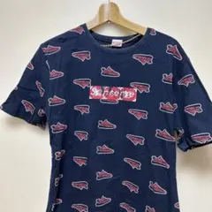 シュプリーム黒Ｔシャツ〜サイズＬ〜男女兼用〜古着