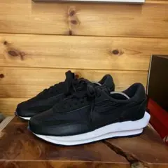 sacai × Nike LDV Waffle Triple Black