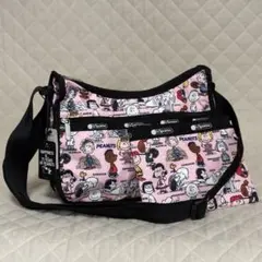 レスポートサック × PEANUTS 75周年記念　クラシックホーボー　ポーチ付