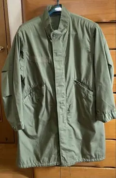 オリーブグリーン モッズコート