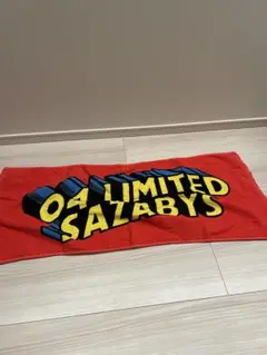 04 Limited Sazabys フォーリミ タオル 赤