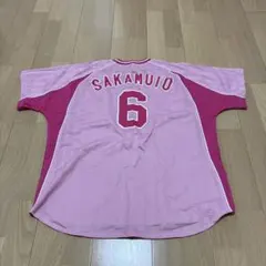 [希少]GIANTS ユニフォーム 坂本勇人　ピンク　Mサイズ　女子高生着用 希少]GIANTS ユニフォーム 坂本勇人 ピンク Mサイズ 女子高生