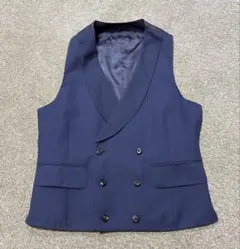 Gabriele Pasini ガブリエレパジーニ ディナーベスト ジレ　ブルー