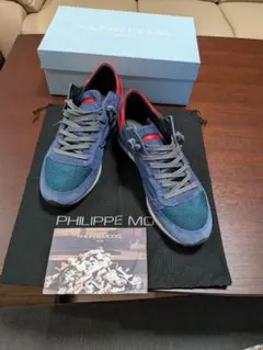 2026年最新】PHILIPPE MODEL メインカラー：ブルー メンズ スニーカー