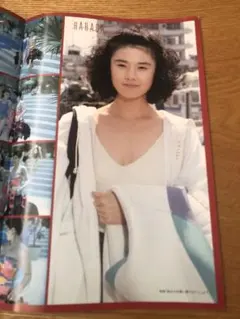 原田知世水着 切り抜き★80年代アイドル　昭和レトロ　角川映画　水着アイドル