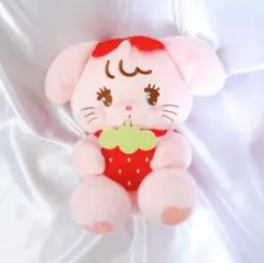 mikko illustrations いちご BIG ぬいぐるみ キャミー