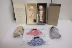 ビスクドール 三協オルゴール人形 40cm エリーゼのために 箱 ネジ付