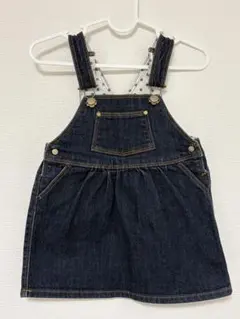 ⭐️極美品⭐️プチバトー・ワンピース・ジャンパースカート・18m/80〜90・送料込