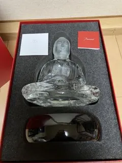 Baccarat バカラ クリスタルフィギュア 仏陀 インテリアオブジェ 未使用 バカラ クリスタルフィギュア ブッダ 仏陀 クリア 2609200