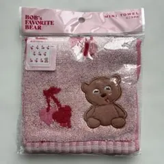 USJ ユニバ　BOB'S FAVORITE BEAR ボブ　ミニタオルのサムネイル