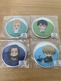 東京リベンジャーズ 缶バッジ ４個セット