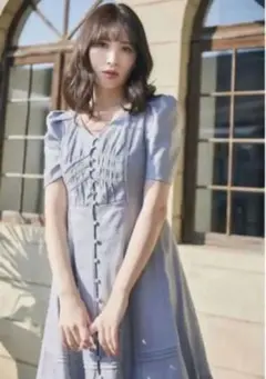 herlipto Time After Time Scalloped Dress