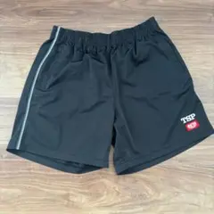 TSP 卓球 ゲームパンツ ブラック XL JTTA公認 ショートパンツ