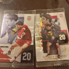 男子バレーボール　日本代表　ツインウエハース　　2026 山本智大