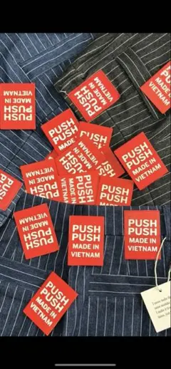 PushPush プッシュプッシュ ストライプパンツ