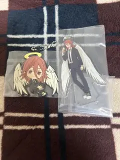 一番くじ チェンソーマン 天使の悪魔 ラバーチャーム アクリルスタンド　２種