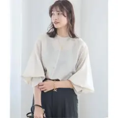 【新品タグ付き】IENA 2WAYシアーシャツ イエナのサムネイル