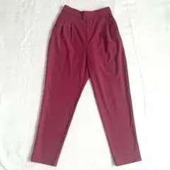 【GLOBAL WORK】ウツクシルエット　テーパードパンツ　ピンク